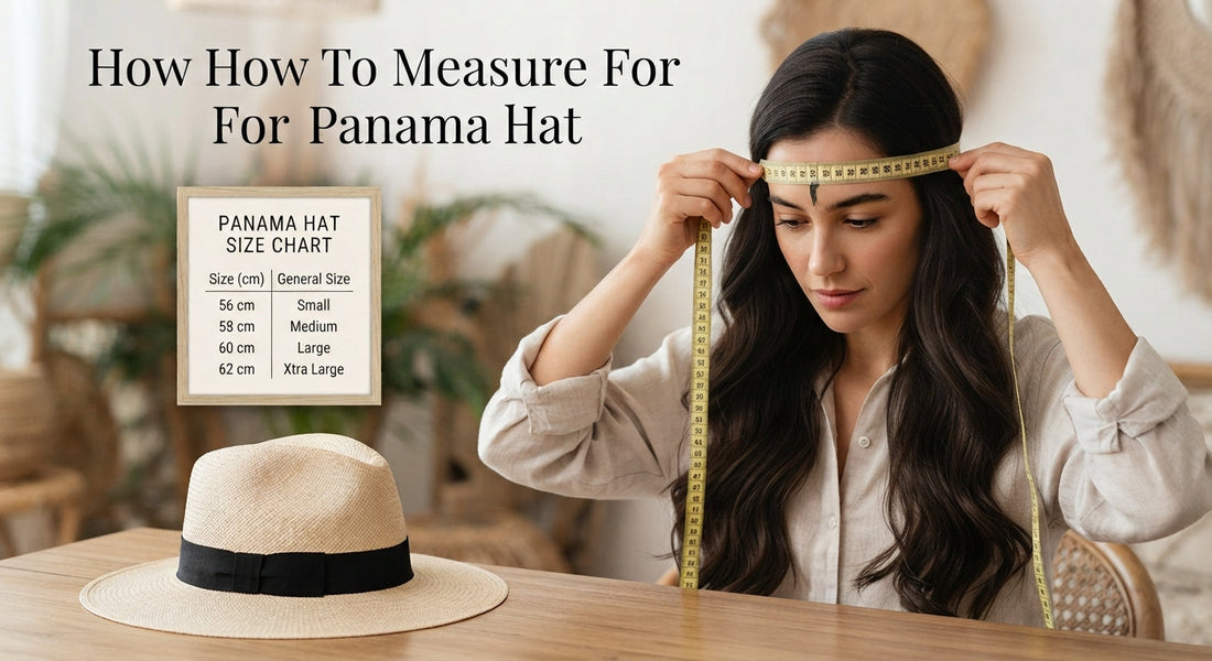 How to Choose the Right Panama Hat Size