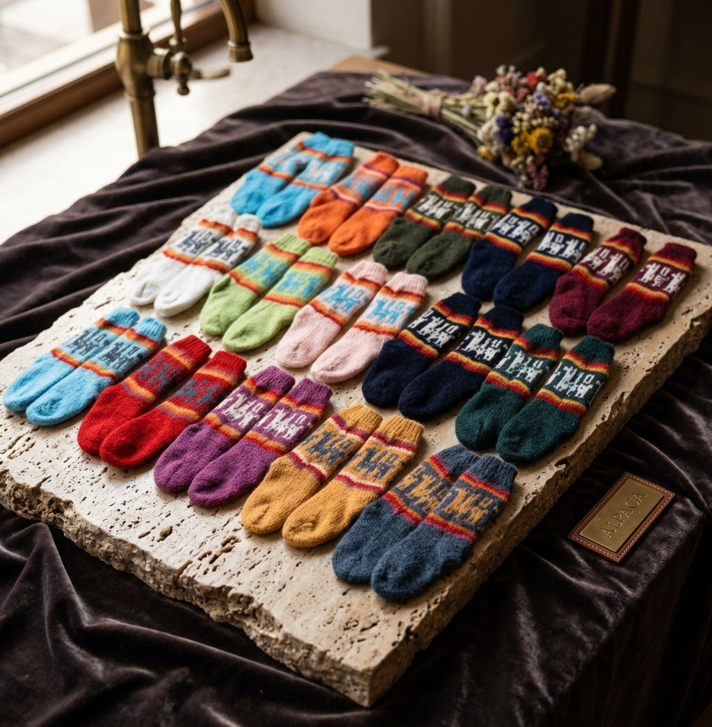 The Kids' Alpaca Socks