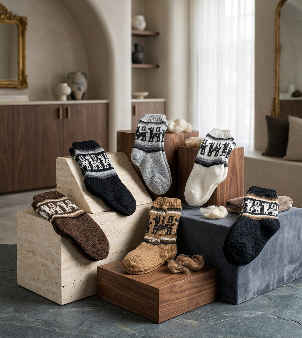 The Kids' Alpaca Socks