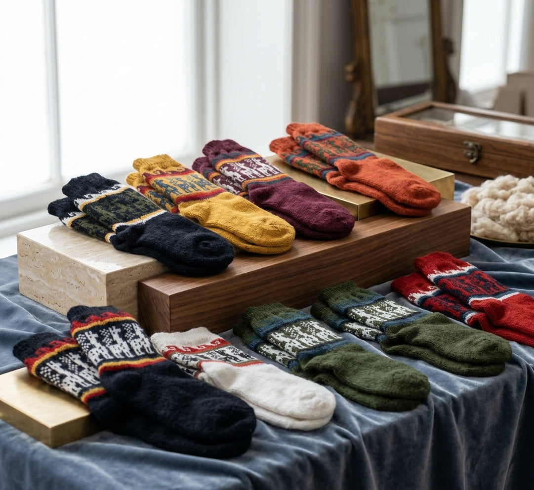 The Adult Alpaca Socks