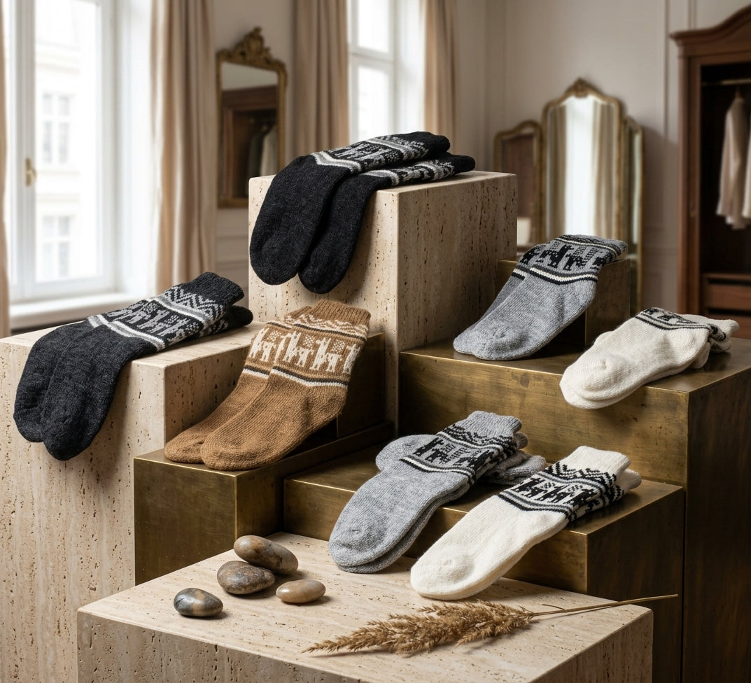 The Adult Alpaca Socks