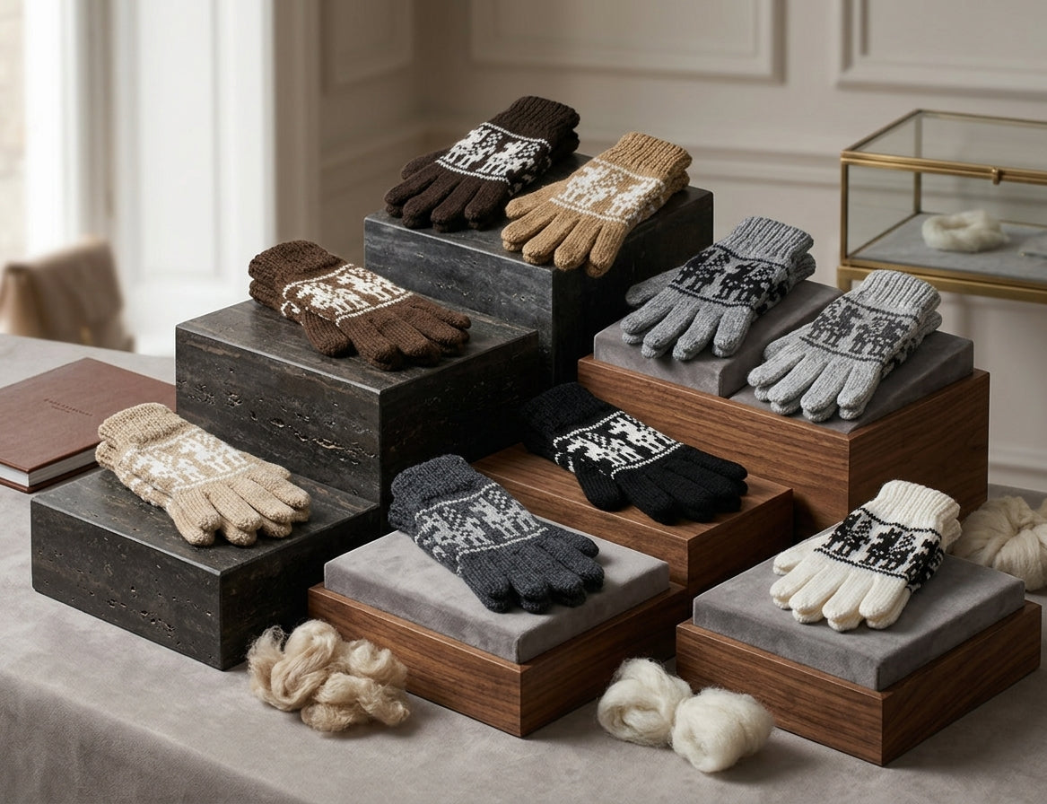 The Kids' Alpaca Gloves